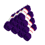 Purple Acrylic Yarn Roll – 10g, 4 Strand 8 Ply Knitting Wool