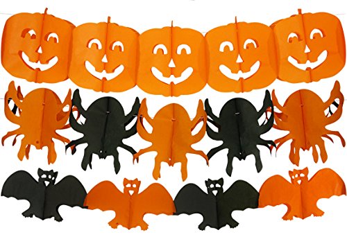 Paper Halloween Garland