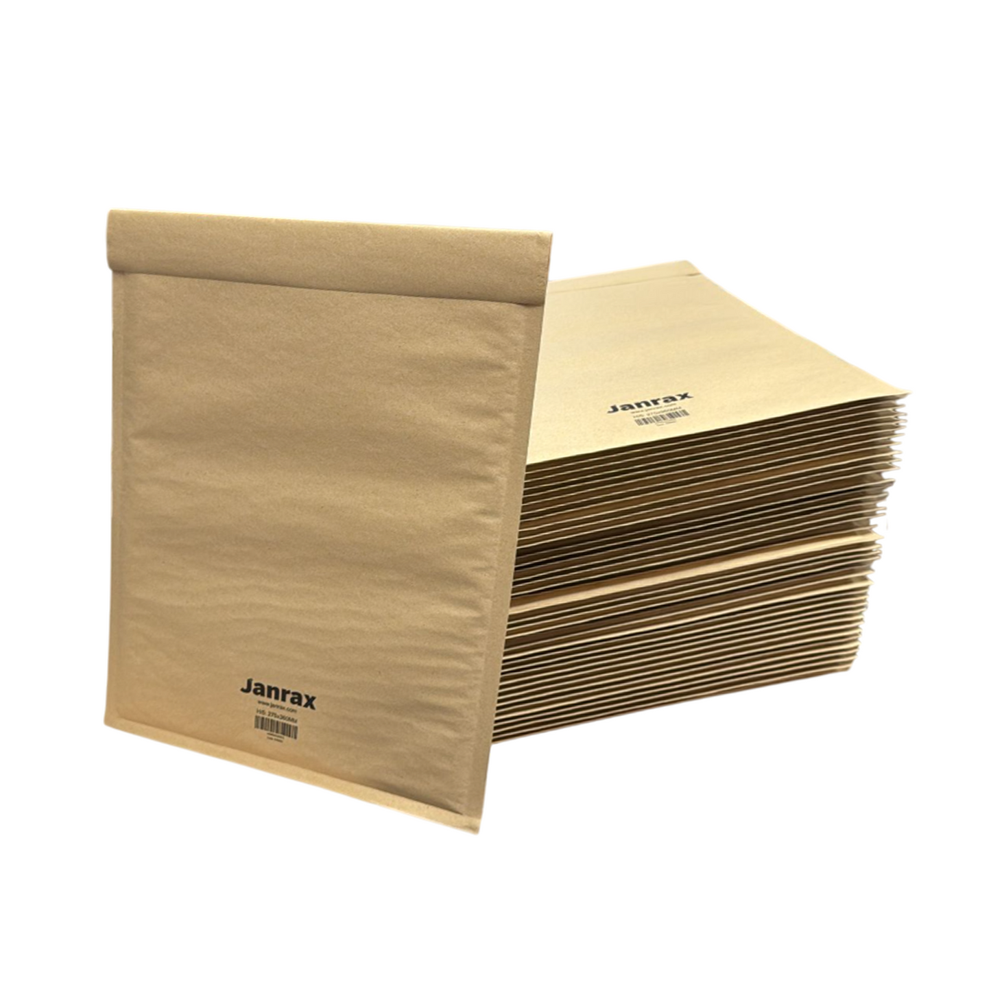 Bubble Lined Size 5/H Padded Brown Postal Envelope by Janrax