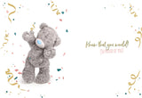 Bear Celebrating Congratulations You Passed! Greeting Card