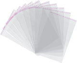 Pack of 100 Clear OPP Bags 30 x 40cm with Self-Adhesive Strip