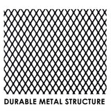 Black Iron 5-layer Storage Basket Rack 33.2 x 23 x 33.5cm