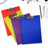 Janrax A4 Purple Foldover Clipboard