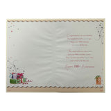 Best Wishes On 100th Birthday Gifts Design Open Celebrity Style Card