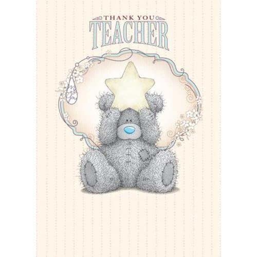 Thank You Teacher Me to You Bear Card
