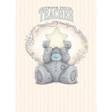 Thank You Teacher Me to You Bear Card
