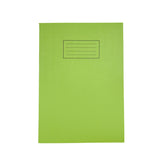 Janrax A4 Green 80 Pages Feint and Ruled Exercise Book