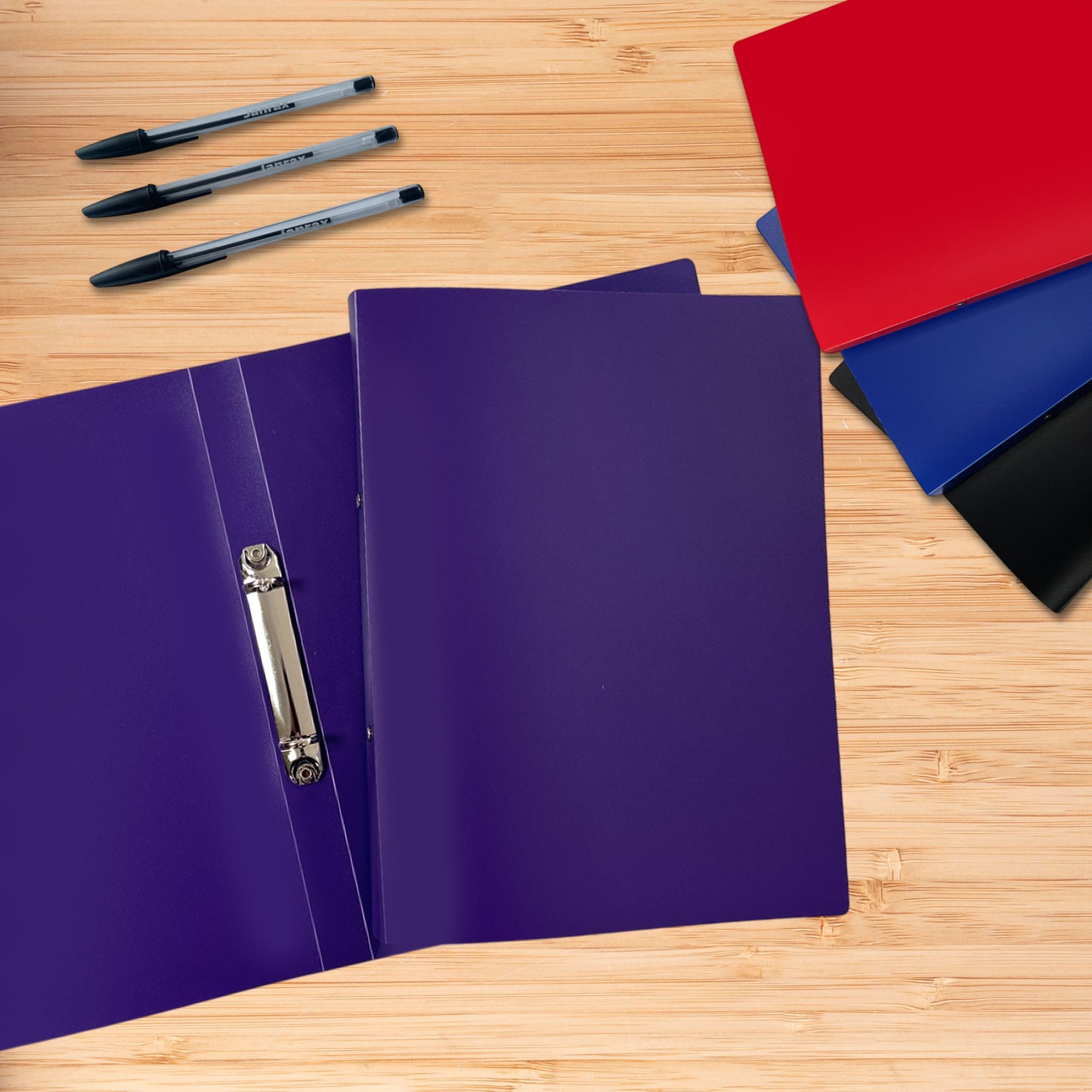 A4 Purple Ring Binder by Janrax