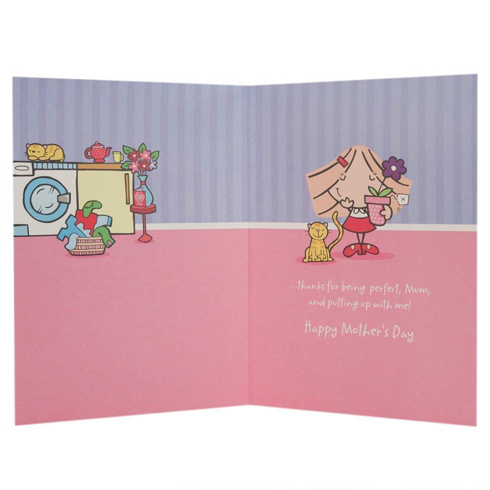 "FOR THE WORLD'S BEST MUM" LARGE MOTHERS DAY CARD 