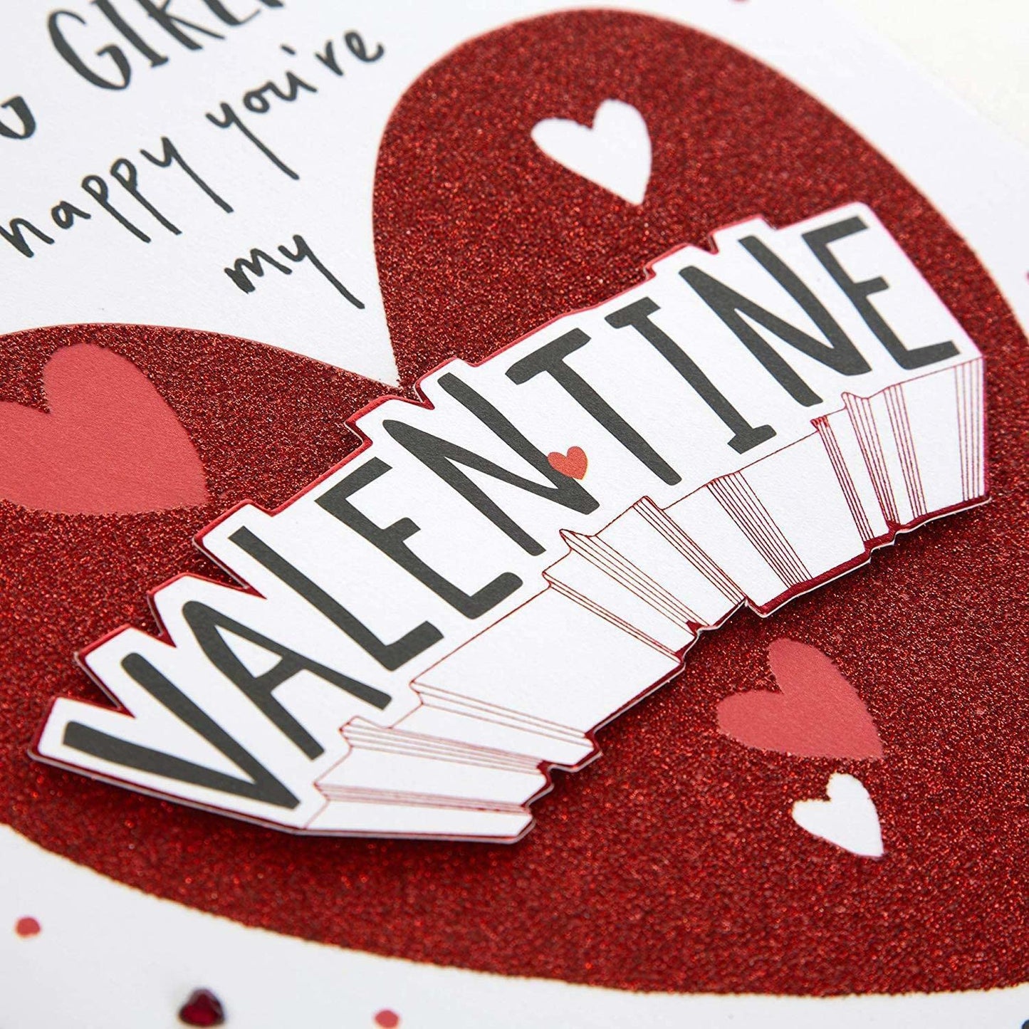 Hallmark Girlfriend Valentine's Day Card 'Deserve The Best' - Medium 