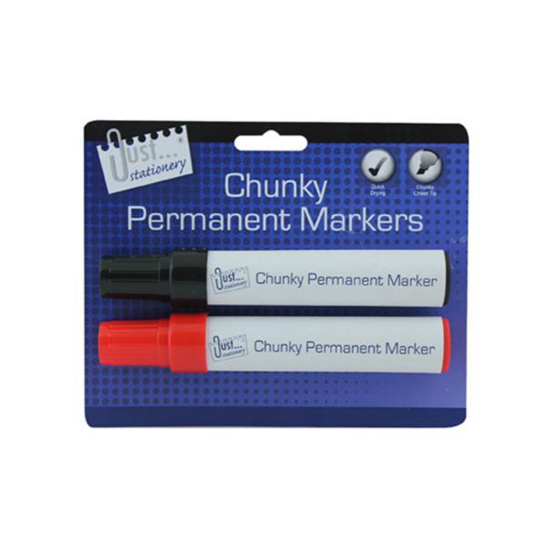 Pack of 2 Chunky Permanent Markers
