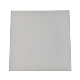 20x20cm Blank White Flat Stretched Board Art Canvas By Janrax