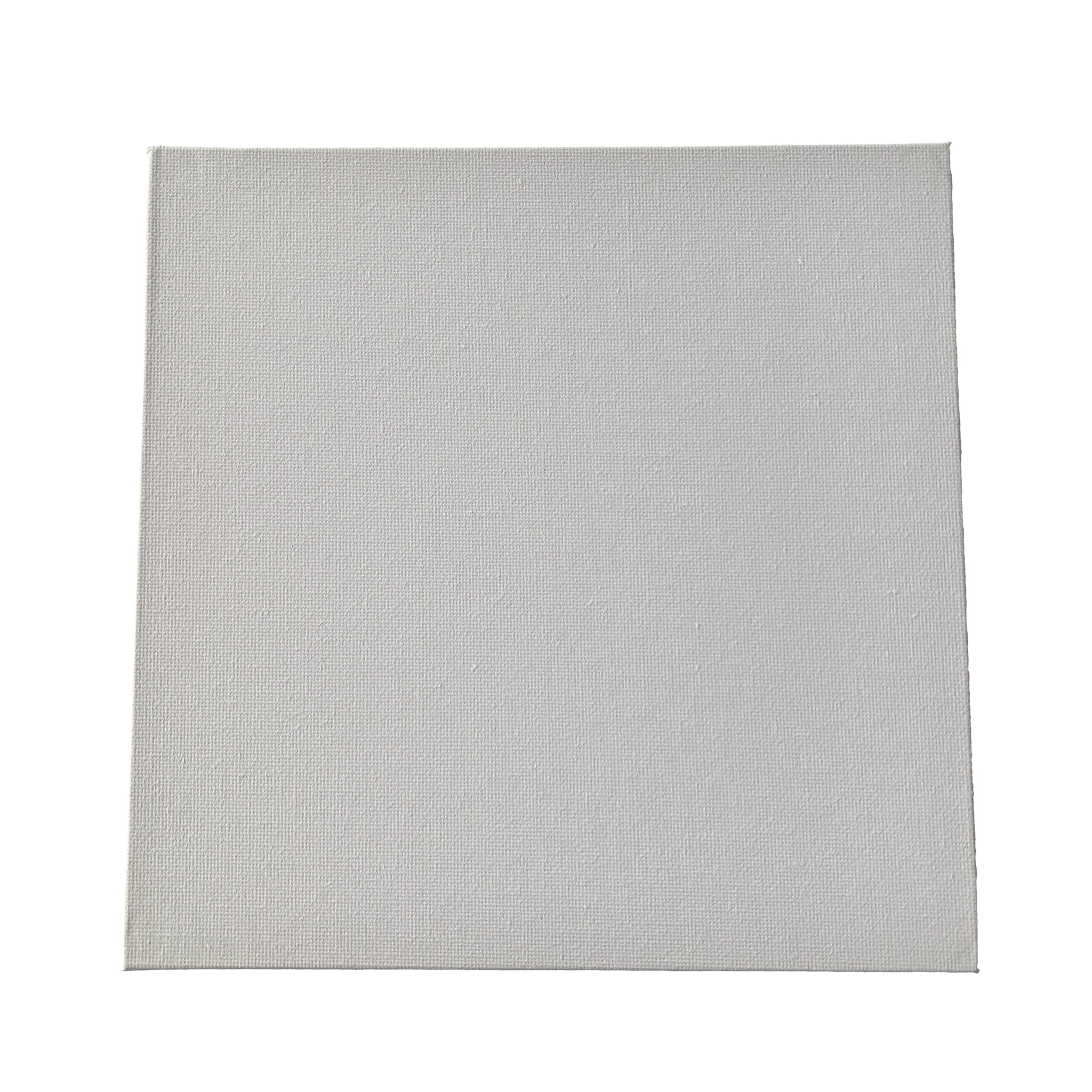 20x20cm Blank White Flat Stretched Board Art Canvas By Janrax