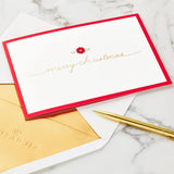 Poinsettia Flowers 3D and Pop Up Christmas Card {DC}