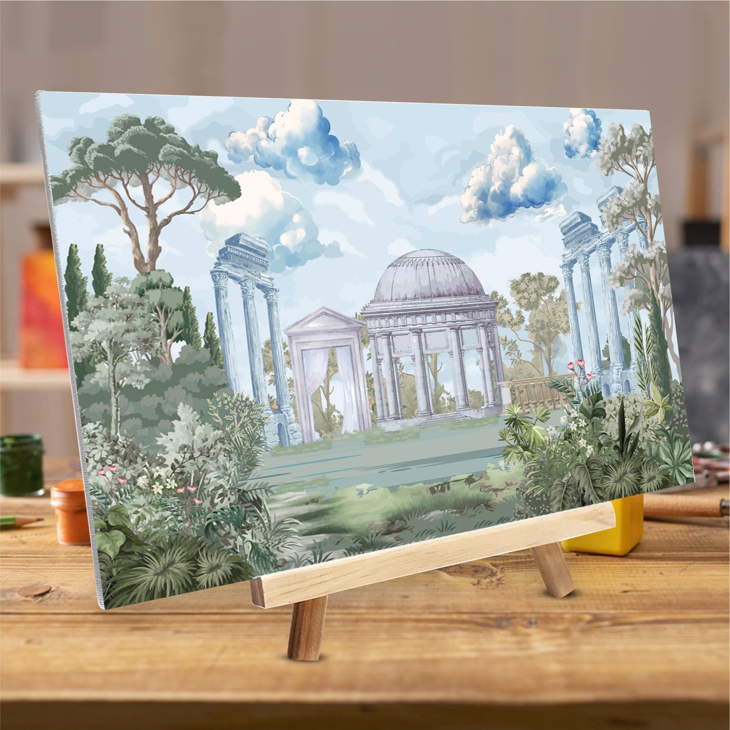 20x30cm Canvas Easel Set