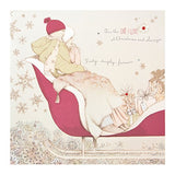 Hallmark Christmas Card 'Truly Deeply Forever' - Medium Square {DC}
