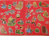 Classic Tales Little Red Riding Hood Sticker and Colouring Book