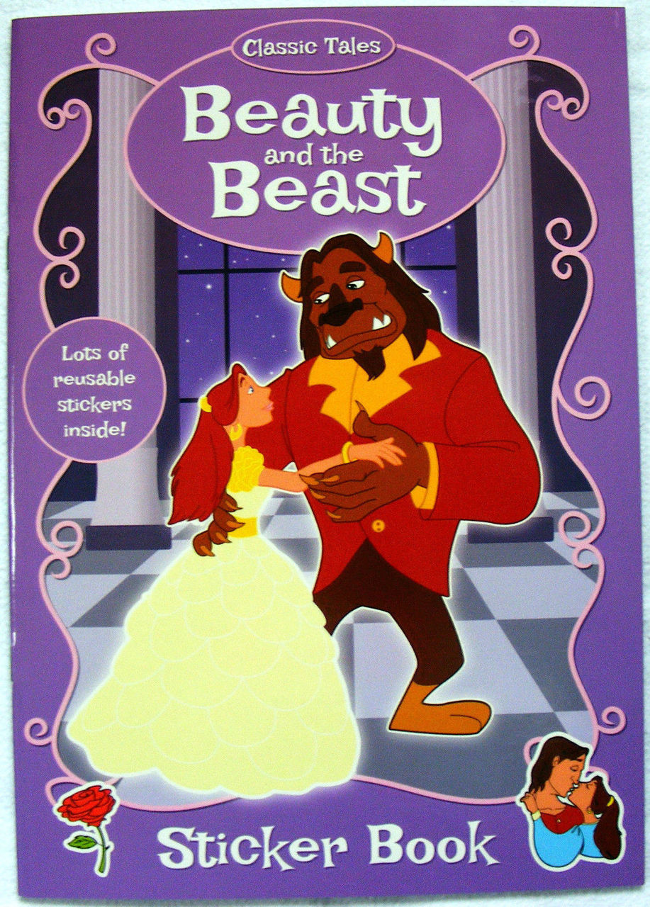Classic Tales - Beauty and the Beast - Sticker Book and Colouring