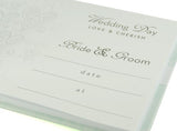 Love & Cherish Pearlised Paperwrap Guest Book