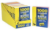 1000 Raffle & Cloakroom Tickets