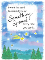Something Special Starry Night Greeting Card with Nature Scene