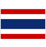 5ft x 3ft THAILAND / THAI FLAG WITH EYELETS PREMIUM QUALITY