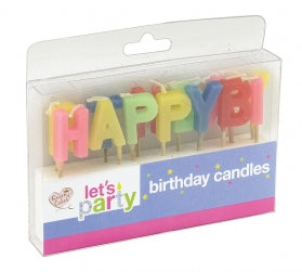 Queen of Cakes Happy Birthday Candles Set {DC}