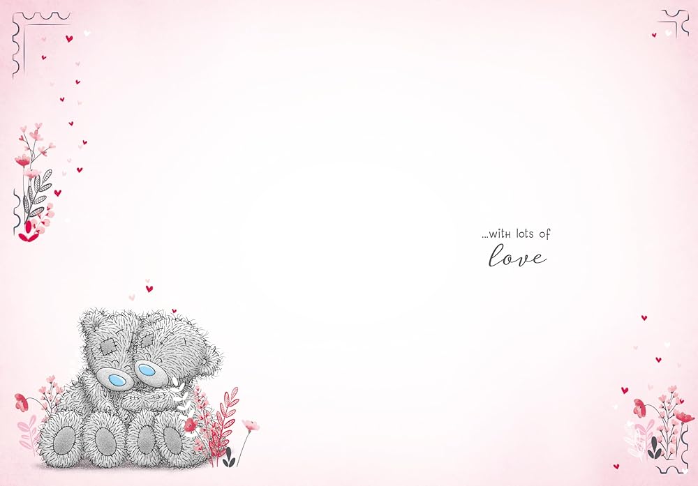 Bears On Top Of Each Other Friend Valentine's or Galentine's Day Card {DC}
