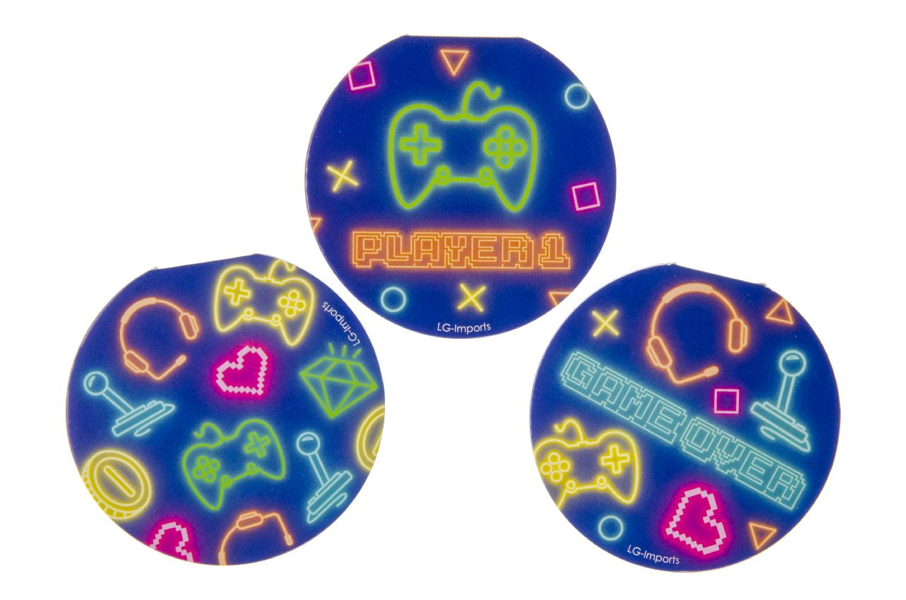 Single Round Gamer Design Notebook 8cm