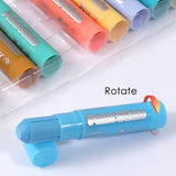 Pack of 12 Macaron Colour Paint Sticks