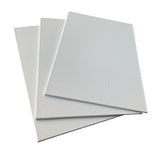 20x30cm Blank White Flat Stretched Board Art Canvas By Janrax