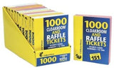 1000 Raffle & Cloakroom Tickets