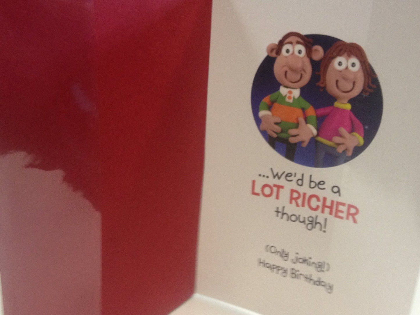 Dear Son without you the world 3D Birthday card 
