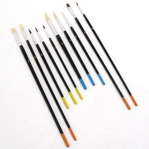 Jakar 10 Brush Set for Watercolour and Oil Painting