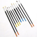 Jakar 10 Brush Set for Watercolour and Oil Painting