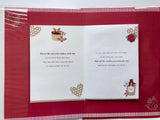 My Wonderful Wife - Luxury Decorative Hand Made Christmas Card 