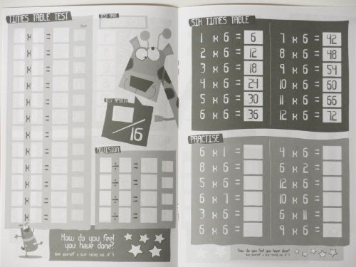 A5 Children's Timetables Book