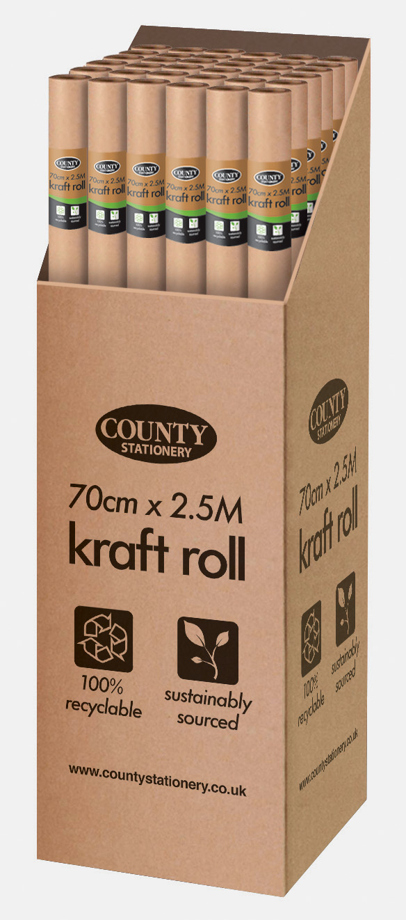 Kraft Roll 70cm x 2.5m