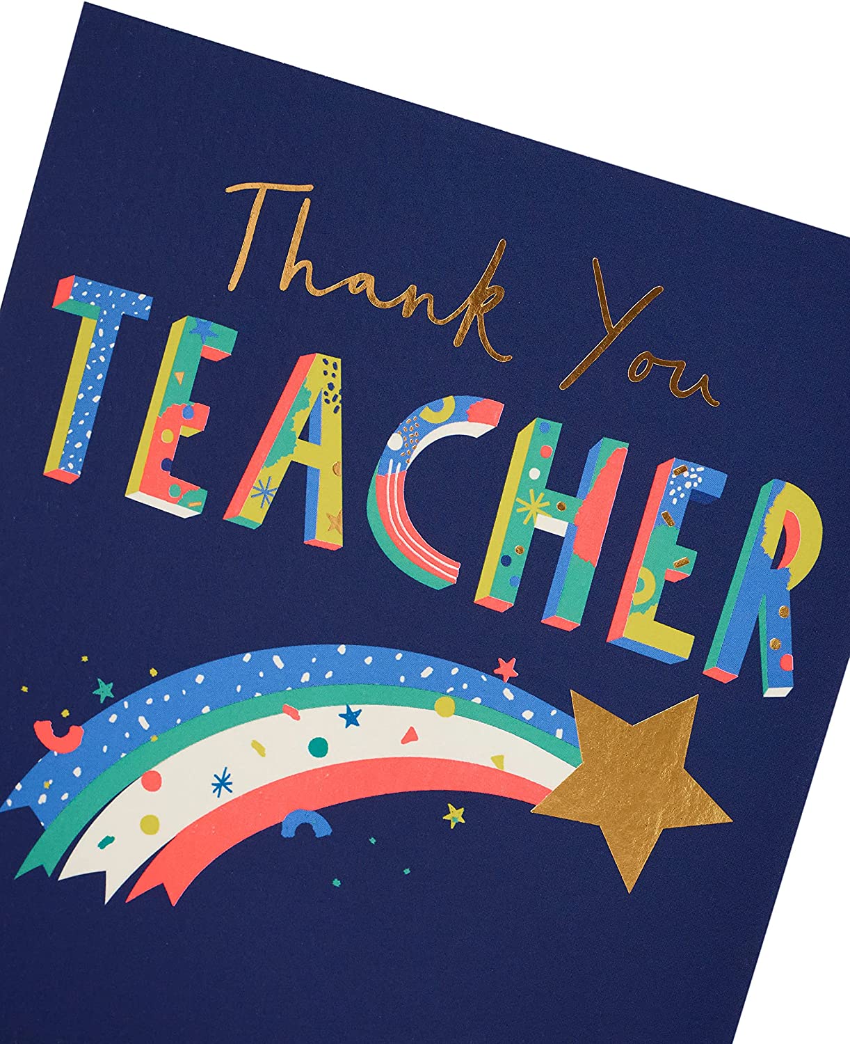 Thank You Teacher Appreciation Card {DC}