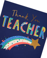 Thank You Teacher Appreciation Card {DC}