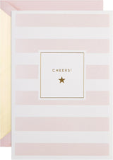 Stars & Banner Design 3D & Pop Up Cheers Birthday Card For Her