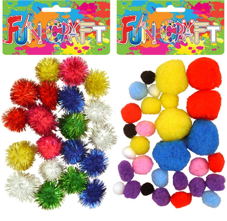 Pack of Craft Kit Pom Pom {DC}