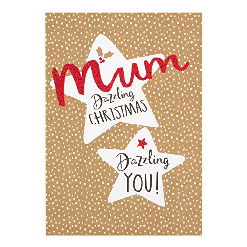 Christmas Card To Mum 'Dazzling You' 