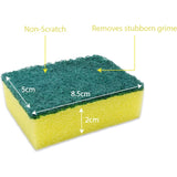 Pack of 20 Sponge Scourer Washing Up Sponges