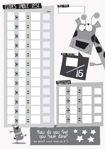 A5 Children's Timetables Book