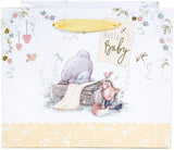 Hello Baby Me to You Bear Medium New Baby Gift Bag