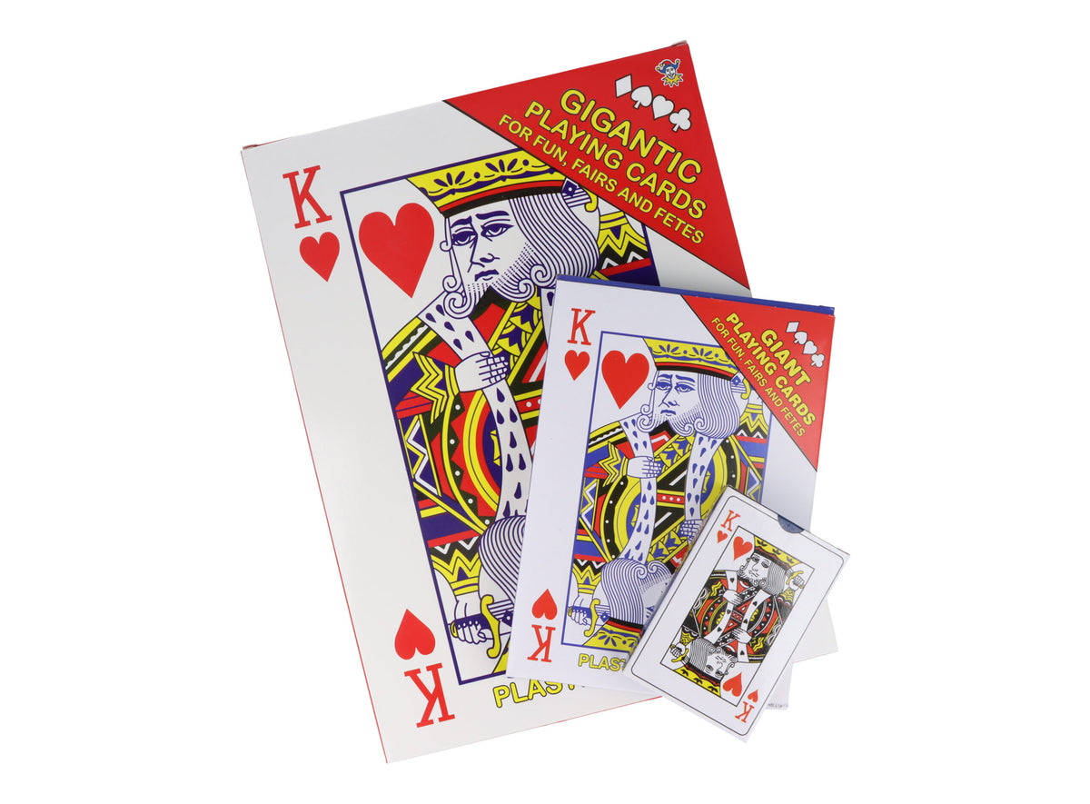 Plastic Coated Playing Cards (9x6cm)
