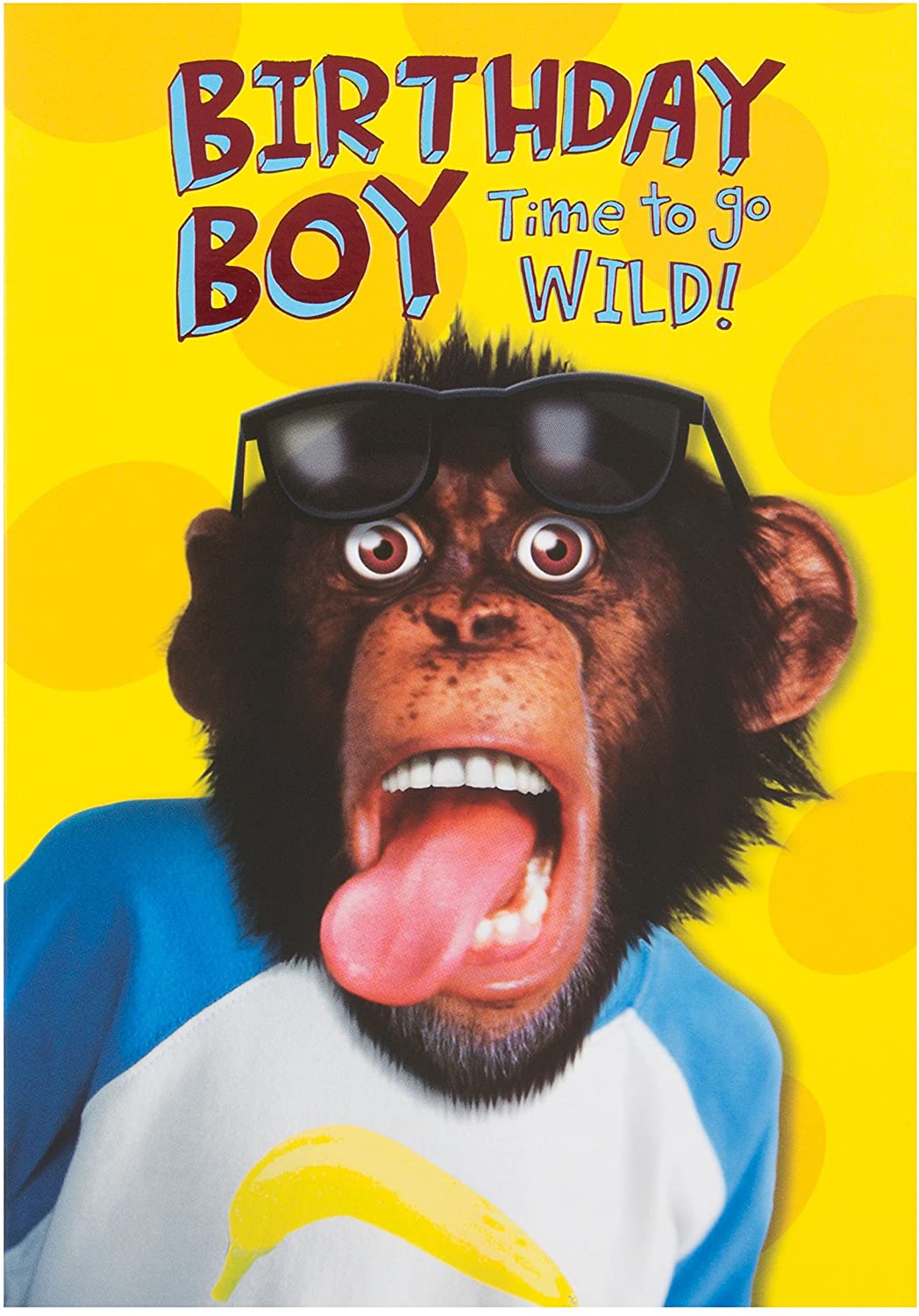 Hallmark Birthday Card "Time to go Wild" Medium {DC}