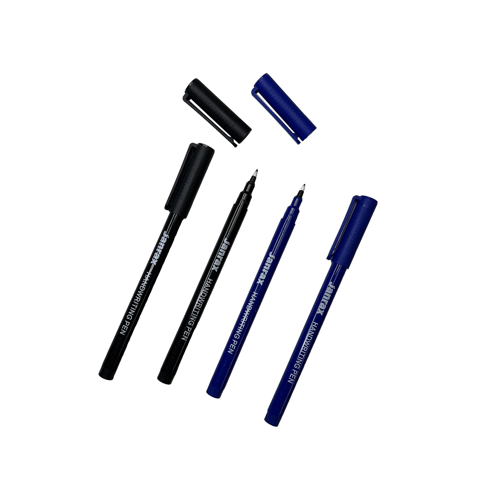 Pack of 12 Black Handwriting Pens by Janrax