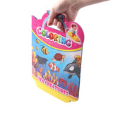 16 Pages Painting Books with Handle